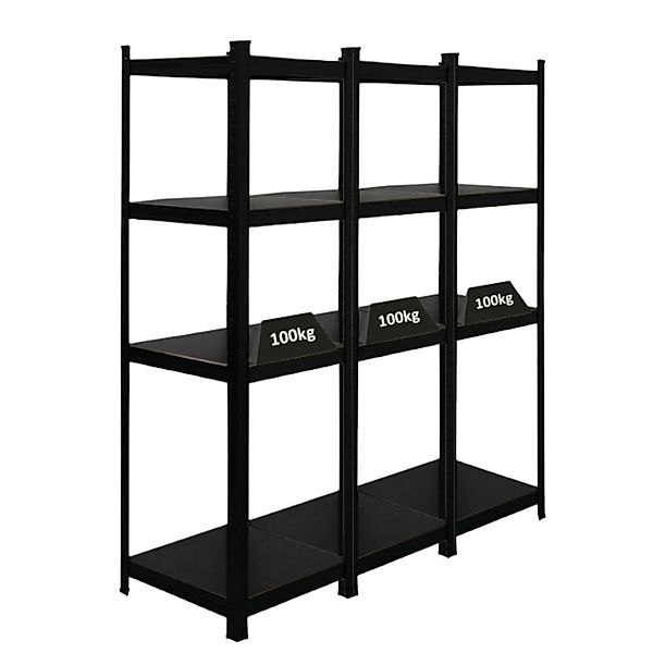 PROREGAL® Schwerlastregal MegaDeal 3x All Black günstig online kaufen