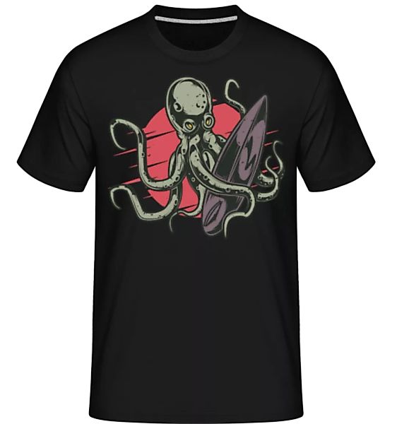 Surfing Octopus · Shirtinator Männer T-Shirt günstig online kaufen