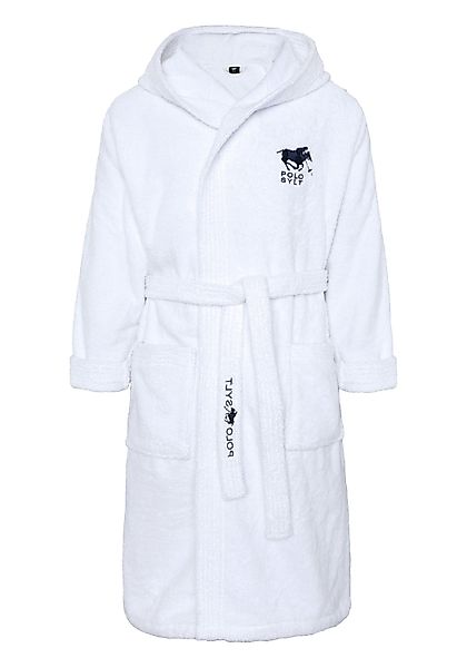 Polo Sylt Bademantel mit Logos, Gürtel günstig online kaufen