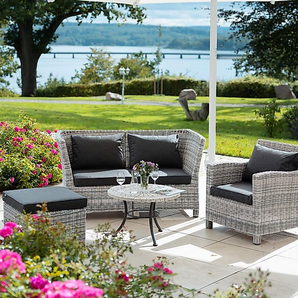 Herlag Stuhlkissen Sunny, Outdoor Loungekissen Gartenlounge günstig online kaufen