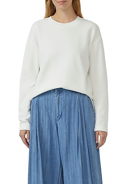 s.Oliver Sweatshirt mit Rippblende günstig online kaufen