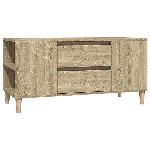 vidaXL TV-Schrank TV-Schrank Sonoma-Eiche 102x44,5x50 cm günstig online kaufen