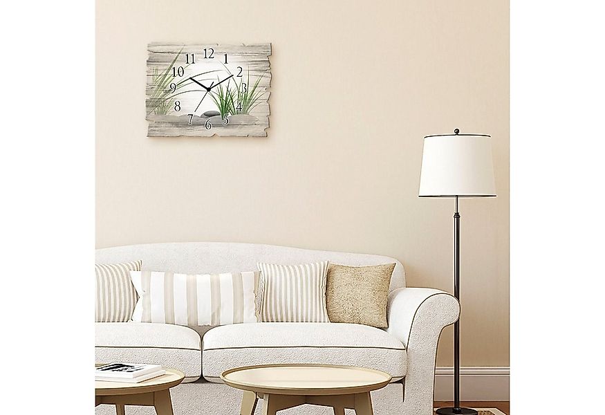 Artland Wanduhr 3 D Steine (wahlweise mit Quarz- oder Funkuhrwerk, lautlos günstig online kaufen