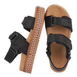 Ital-Design Modische Sommer-Sandalen mit verstellbaren Riemen günstig online kaufen