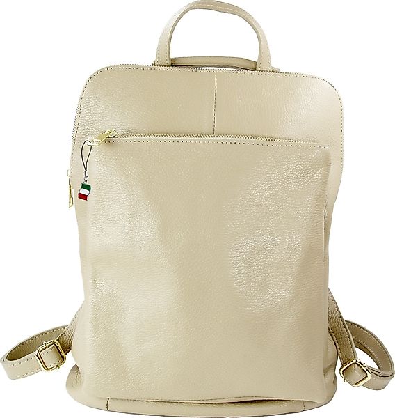 FLORENCE Cityrucksack Florence Rucksack Damen Echtleder, günstig online kaufen