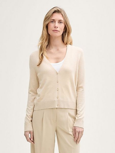 TOM TAILOR Cardigan Cardigan mit V-Ausschnitt günstig online kaufen