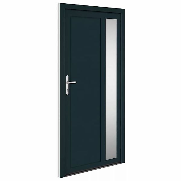 vidaXL Haustür Haustür Anthrazit 98x200 cm günstig online kaufen