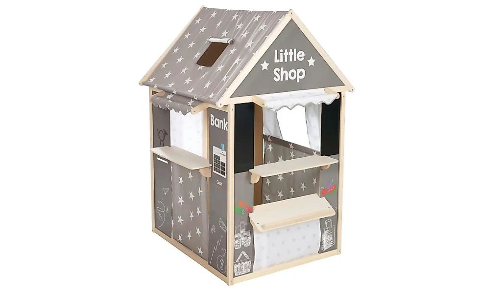 Roba Spielhaus  Little Shop ¦ grau ¦ Maße (cm): B: 82,5 H: 129 Baby > Spiel günstig online kaufen