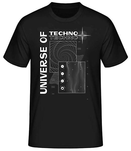Universe Of Techno · Männer Basic T-Shirt günstig online kaufen