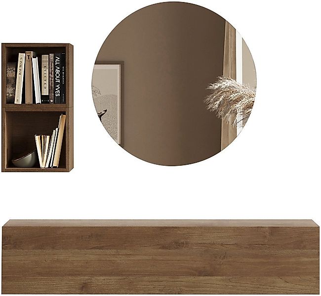 INOSIGN Garderoben-Set Infinity, 3tlg. Breite 138 cm, Höhe variabel, modern günstig online kaufen