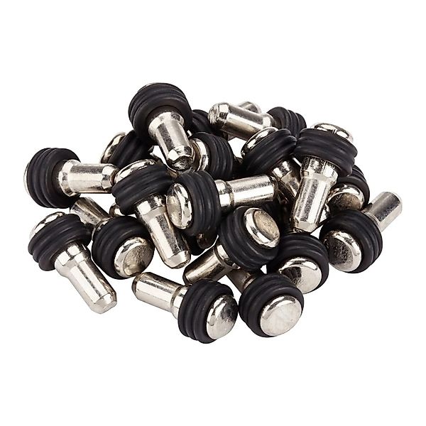 SOTECH 20 x Regalbodenträger OR für Ø 5 mm Bohrloch Edelstahloptik günstig online kaufen