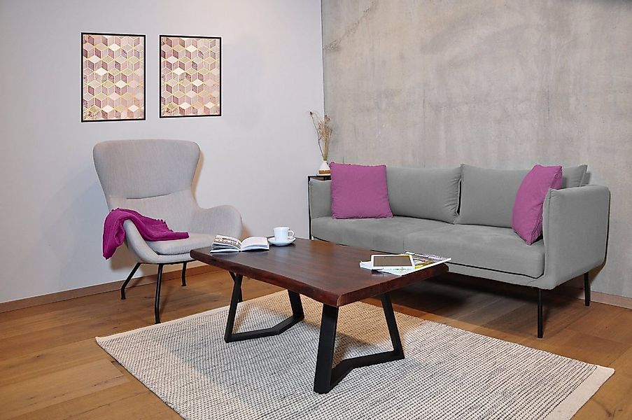 Sitheim-Europe Couchtisch PHOENIX Massiver Baumstamm Couchtisch 110cm Akazi günstig online kaufen