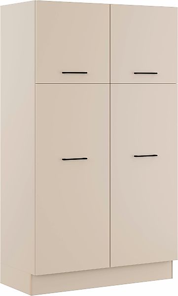 IMPULS KÜCHEN Mehrzweckschrank-Set "Warschau", (3 St., Schuhschrank und Was günstig online kaufen