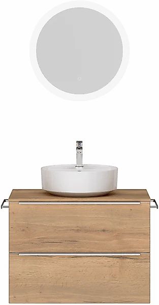 nobilia® Badmöbel-Set »Alvene« vormontiert, mit Soft-Close, 2 Stk. tlg. günstig online kaufen