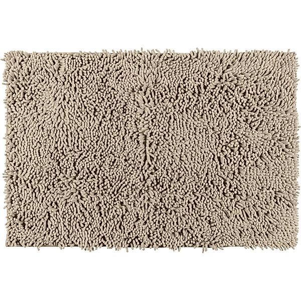 WENKO Badematte Chenille Sand, 50 x 80 cm beige günstig online kaufen