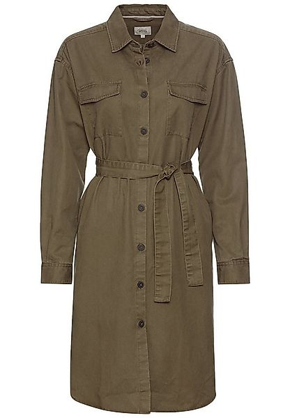 camel active Blusenkleid Hemdblusenkleid mit Stoffbindegürtel günstig online kaufen