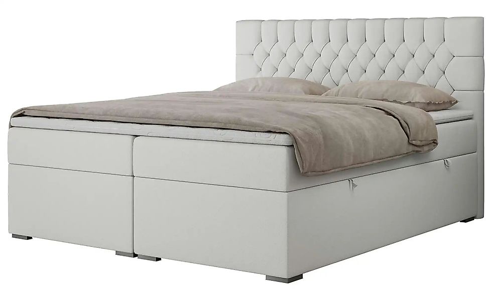 Boxbett mit Bettkasten Pera ¦ weiß ¦ Maße (cm): B: 160 H: 125 Betten > Komf günstig online kaufen