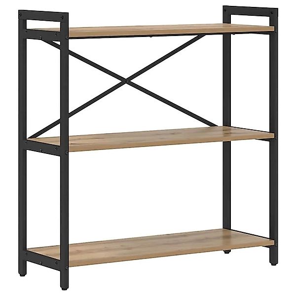 vidaXL Bücherregal Artisan-Eiche 80 x 30 x 85 cm Holzwerkstoff 868430 günstig online kaufen