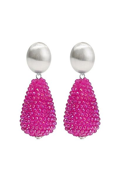 FILIPPA FIRENZE Paar Ohrclips Fioruccio, mit funkelnden Kristallen günstig online kaufen