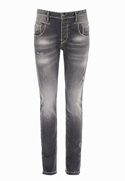 Cipo & Baxx 5-Pocket-Jeans "Jeans", in modernem Straight Fit-Schnitt, CD668 günstig online kaufen