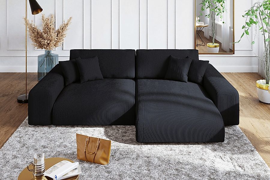 luma-home Ecksofa 21008, mit Schlaffunktion und günstig online kaufen