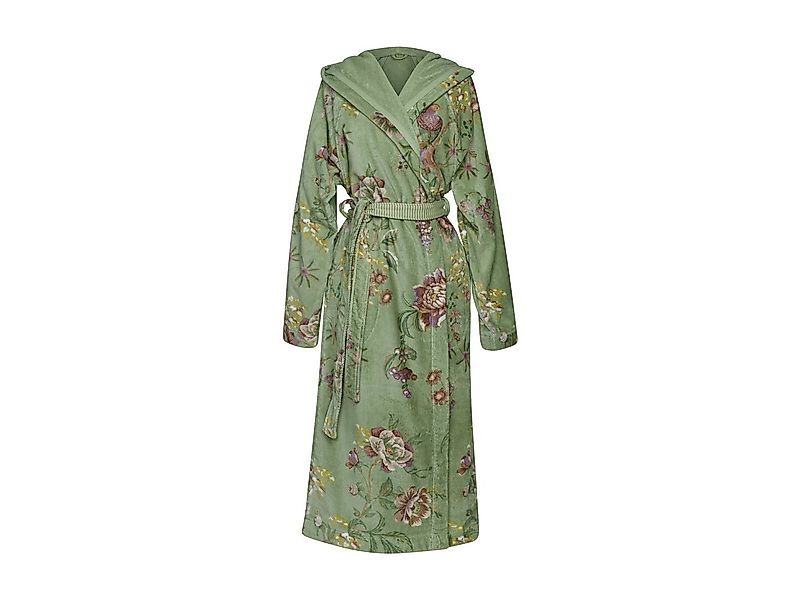 PiP Studio Bademantel Secret Garden Bademantel green S (1Stück), 100% Baumw günstig online kaufen