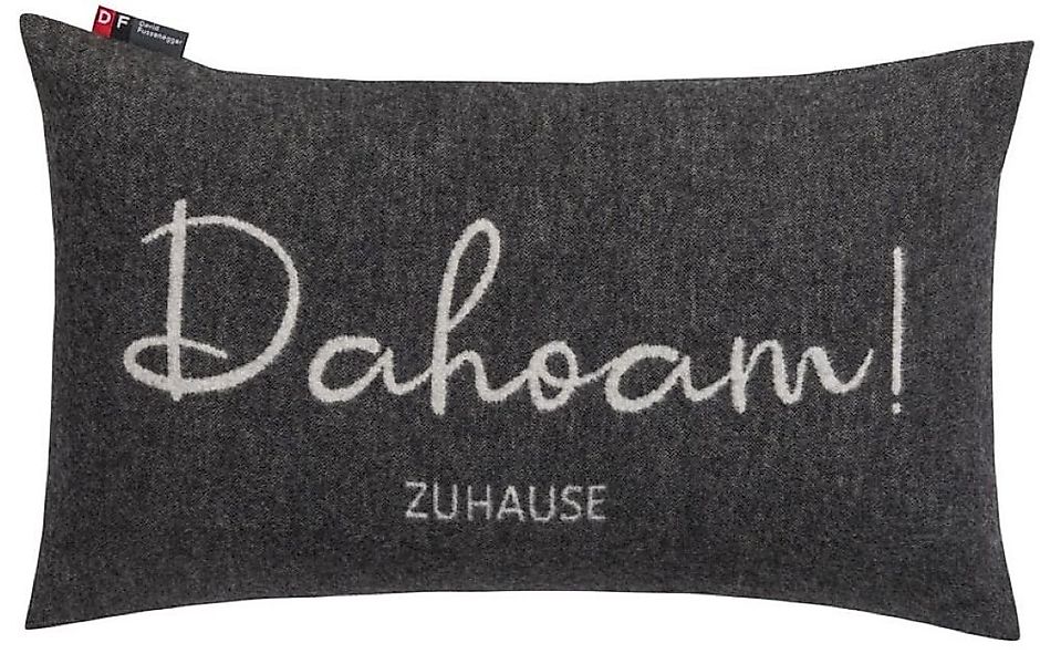DAVID FUSSENEGGER Kissenhülle Silvretta 'Dahoam' 30 x 50 cm günstig online kaufen