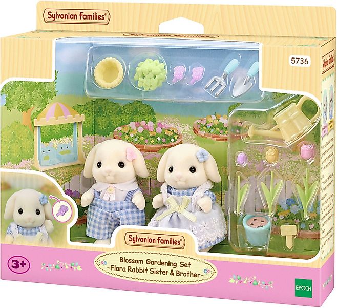 Sylvanian Families Spielwelt Blumen- und Garten-Spielset mit Figuren (5736) günstig online kaufen