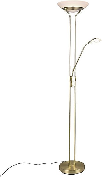 Reality Leuchten LED Stehlampe Orson, Dimmer, Lesearm, LED fest integriert, günstig online kaufen