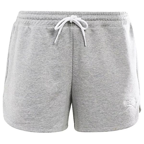 Reebok Ri French Terry Shorts Hosen 2XS Medium Grey Heather / White günstig online kaufen