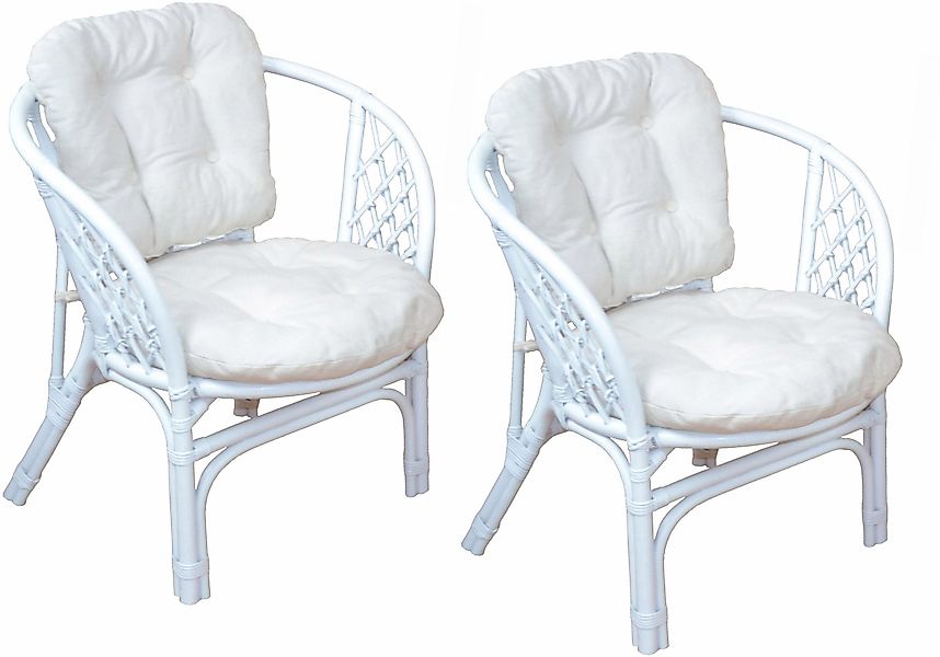 Home affaire Rattanstuhl Rattansessel (Set, 2 günstig online kaufen