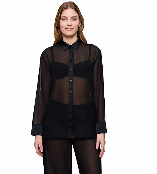 Triumph Hemdbluse "A Weekend to Remember Shirt", transparenter Look günstig online kaufen