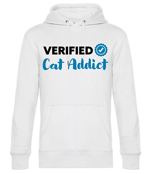 Verified Cat Addict · Unisex Premium Hoodie günstig online kaufen