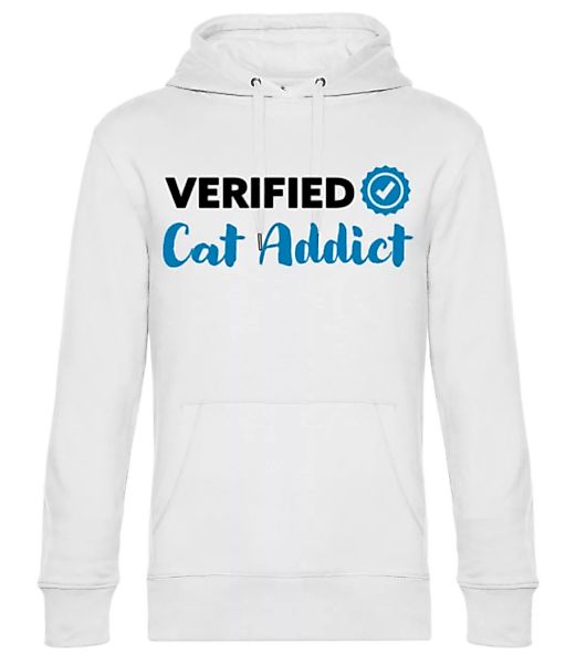 Verified Cat Addict · Unisex Premium Hoodie günstig online kaufen