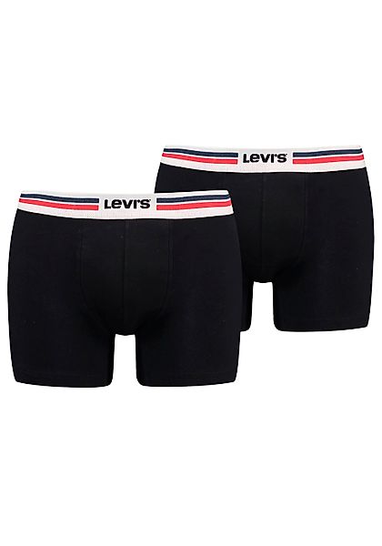 Levis Boxershorts "LEVIS MEN PL SPW LOGO BOXER BRIEF ORG 2P", (2er Pack), m günstig online kaufen