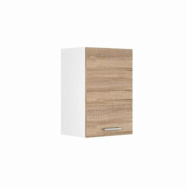 Vicco Schranksystem R-Line, Sonoma/Weiß, 40 cm mit offenen Regalen günstig online kaufen