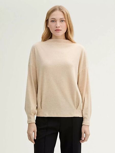 TOM TAILOR Sweatshirt Sweatshirt mit Stehkragen günstig online kaufen