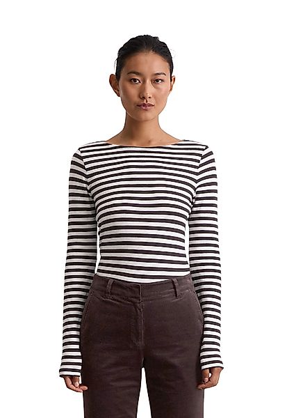 Marc O'Polo Langarmshirt aus Slubjersey günstig online kaufen
