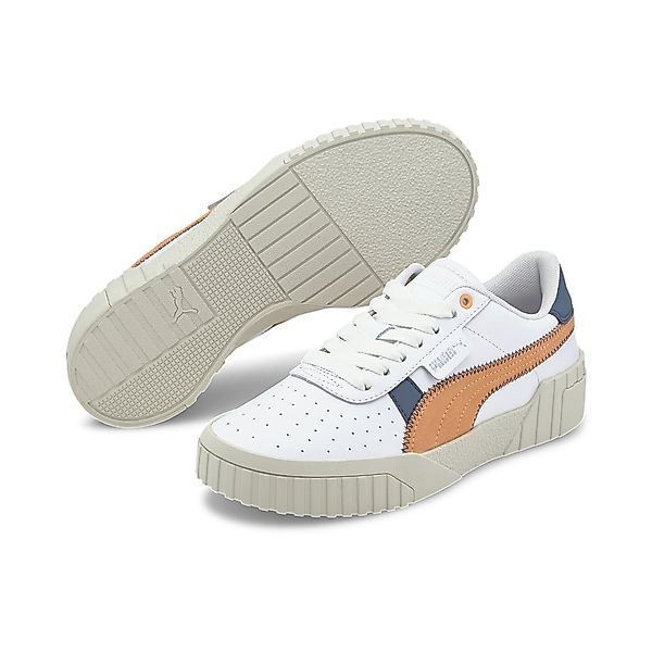 Puma Sneaker Für Damen Puma Cali Retro EU 38 1/2 White / Orange günstig online kaufen