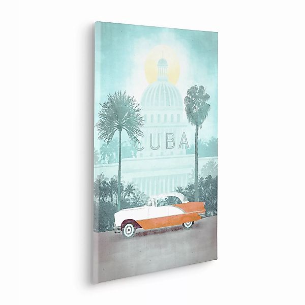Komar Leinwandbild »Vintage Travel Cuba«, (1 St.), 40x60 cm (Breite x Höhe) günstig online kaufen
