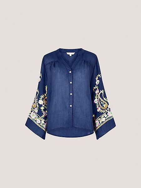 Apricot Blusentop Paisley Bluse mit Glockenärmeln, mit geschmückten Armen günstig online kaufen