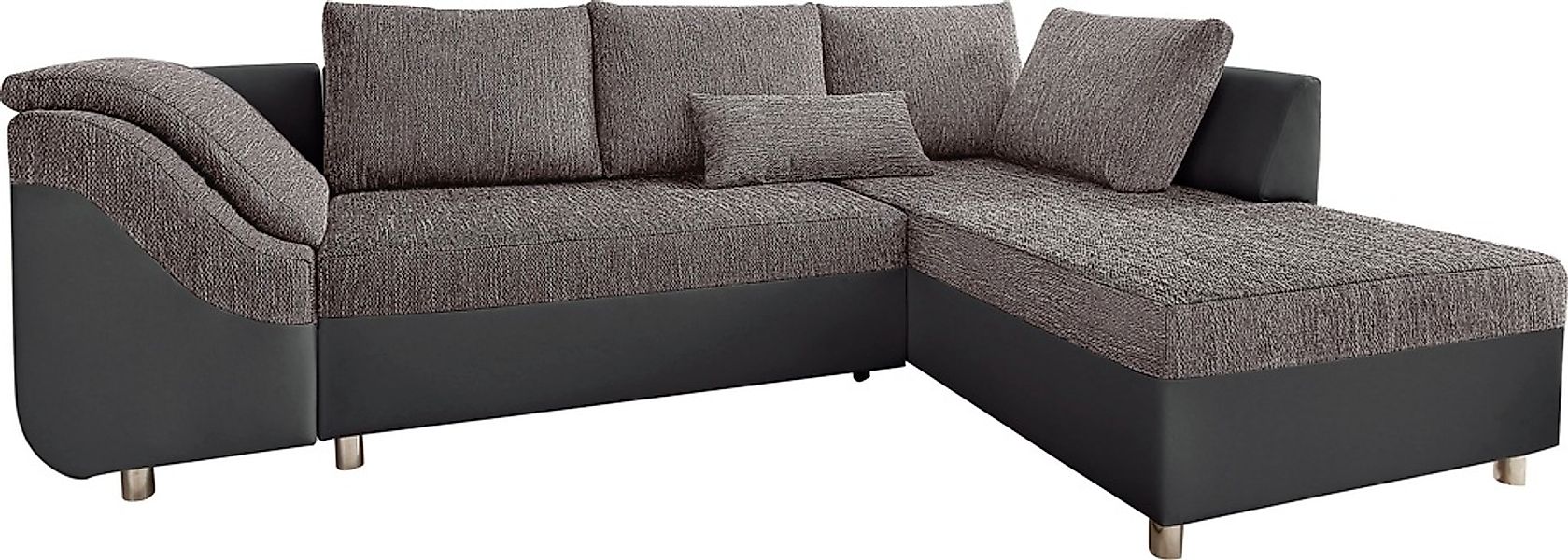COLLECTION AB Ecksofa »Sally L-Form« mit und ohne Bettfunktion, inklusive l günstig online kaufen