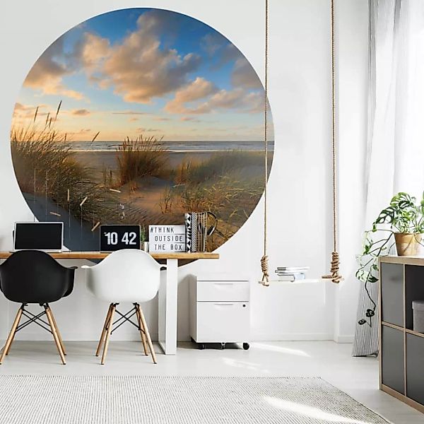 Wallart Fototapete Beachlife Rund 142,5 Cm günstig online kaufen