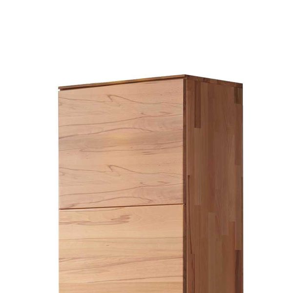 Hochschrank aus Kernbuche Massivholz 200 cm hoch günstig online kaufen