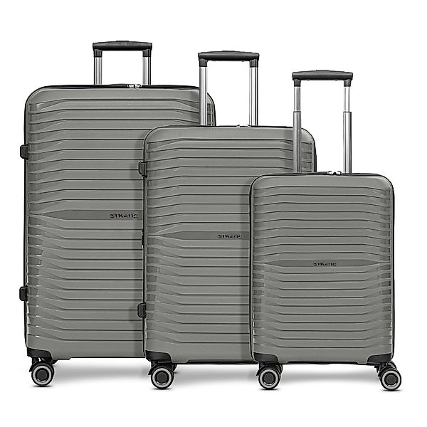 Stratic Trolleyset Shine, 4 Rollen, (3-teilig, günstig online kaufen