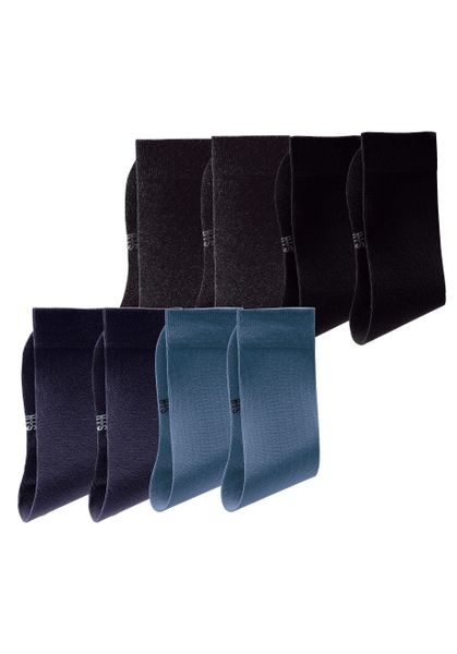 H.I.S Basicsocken Packung, 8 Paar tlg. mit hohem Baumwollanteil günstig online kaufen