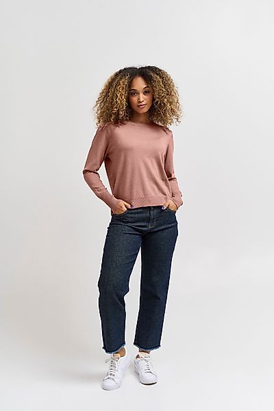 Pulz Jeans Strickpullover PZSARA - 50206033 Feinstrick-Pullover mit seitlic günstig online kaufen