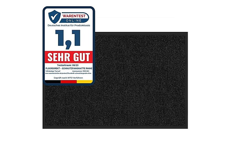 Karat Fußmatte Schmutzfangmatte Maly, verschiedene Größen & Farben, rechtec günstig online kaufen