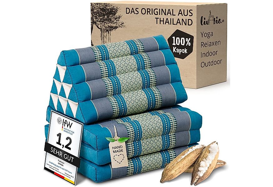 livasia Sitzsack Thaikissen 3 Auflagen (Classic) vegan und handgefertigt, 1 günstig online kaufen