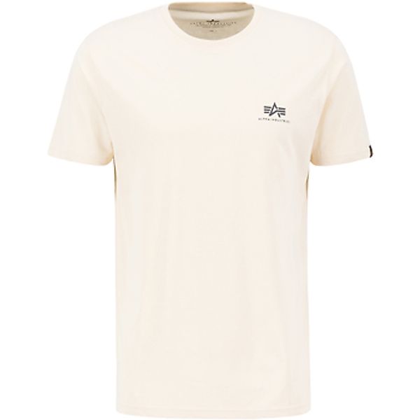 Alpha  T-Shirt Backprint T - jet stream white günstig online kaufen
